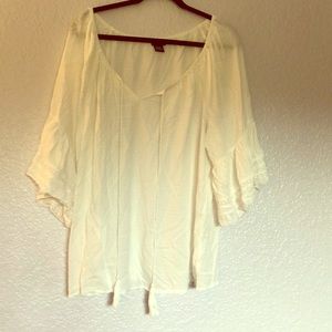Cream Torrid Tunic